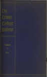 Trinity College Bulletin, April 1900 by Trinity College