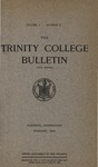 Trinity College Bulletin, February 1904 by Trinity College