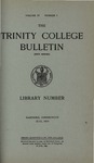 Trinity College Bulletin, July 1907 by Trinity College