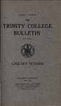 Trinity College Bulletin, July 1908 by Trinity College