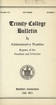 Trinity College Bulletin, July 1911 by Trinity College
