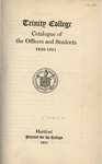 Trinity College Bulletin, 1910-1911 (Catalogue)
