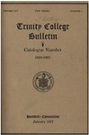 Trinity College Bulletin, 1916-1917 (Catalogue)