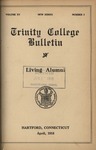 Trinity College Bulletin, April 1918  (Living aumni)