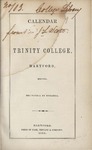 Calendar of Trinity College, 1850