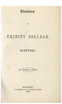 Statutes of Trinity College, 1852 by Trinity College