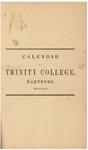 Calendar of Trinity College, 1856