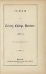 Calendar of Trinity College, 1857-58