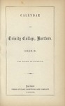 Calendar of Trinity College, 1858-59 by Trinity College