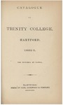 Catalogue of Trinity College, 1862-63