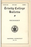 Trinity College Bulletin, 1933-1934 (Necrology)