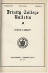 Trinity College Bulletin, 1937-1938 (Necrology)