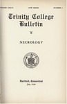 Trinity College Bulletin, 1938-1939 (Necrology) by Trinity College