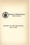 Trinity College Bulletin, 1925-1926 (Report of the Treasurer) by Trinity College