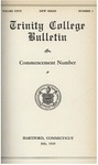 Trinity College Bulletin, 1928-1929 (Commencement Number) by Trinity College