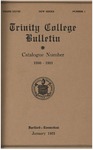 Trinity College Bulletin, 1930-1931 (Catalogue of Officers and Students)