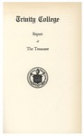 Trinity College Bulletin, 1932-1933 (Report of the Treasurer)