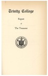 Trinity College Bulletin, 1933-1934 (Report of the Treasurer)
