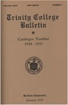 Trinity College Bulletin, 1934-1935 (Catalogue) by Trinity College