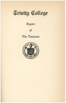 Trinity College Bulletin, 1934-1935 (Report of the Treasurer)