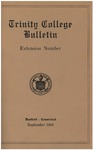 Trinity College Bulletin, 1936-1937 (Extension Number) by Trinity College