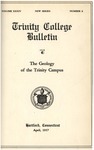 Trinity College Bulletin, 1936-1937 (The Geology of Trinity College) by Trinity College and Edward Leffingwell Troxell