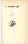 Trinity College Bulletin, 1937-1938 (Report of the Treasurer) by Trinity College