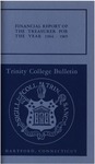Trinity College Bulletin, 1964-1965 (Report of the Treasurer)