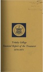 Trinity College Bulletin, 1970-1971 (Report of the Treasurer)