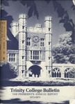 Trinity College Bulletin, 1972-1973 (Report of the President)