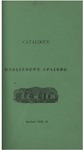 Catalogue of Washington College (Officers and Students), 1840-1841