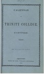 Calendar of Trinity College, 1848
