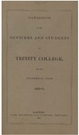 Catalogue Trinity College (Officers and Students), 1864-1865