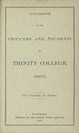 Catalogue of Trinity College (Officers and Students), 1870-1871 by Trinity College