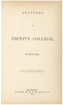 Statutes of Trinity College, 1874 by Trinity College, Hartford Connecticut
