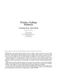 Trinity College Bulletin, 2015-2016 (Catalogue) by Trinity College