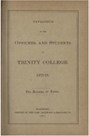 Catalogue of Trinity College (Officers and Students), 1877-1878 by Trinity College, Hartford Connecticut
