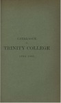 Catalogue of Trinity College, 1894-95 (Officers and Students)