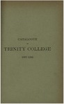 Catalogue of Trinity College (Officers and Students) 1897-1898 by Trinity College, Hartford Connecticut