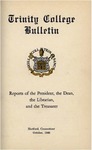 Trinity College Bulletin, 1945-1946 (Report of the President)