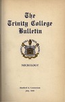 Trinity College Bulletin, 1945-1946 (Necrology)