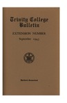 Trinity College Bulletin, 1942-1943 (Extension Number) by Trinity College