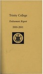 Trinity College Bulletin, 2000-2001 (Endowment Report)