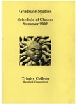 Trinity College Bulletin, 2001-2002 (Summer Graduate Studies)
