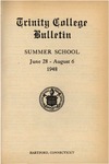 Trinity College Bulletin, 1948 (Summer School)