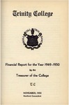 Trinity College Bulletin, 1949-1950 (Financial Report)