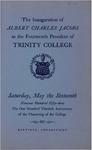 Trinity College Bulletin, 1953 (Inauguration of Albert Charles Jacob) by Trinity College