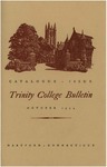 Trinity College Bulletin, 1954 (Catalogue Issue)