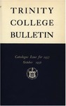 Trinity College Bulletin, 1956-57 (Catalogue Issue)