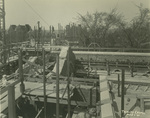 Trinity College Chapel construction, May 1, 1931 by William G. Dudley (photographer) and Frohman, Robb and Little (architectural firm)